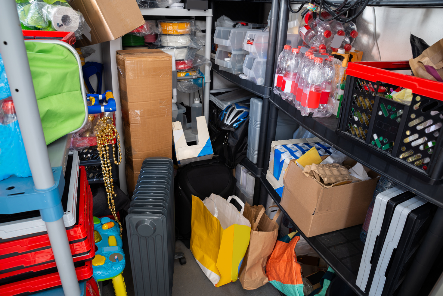 Cluttered Storage Room